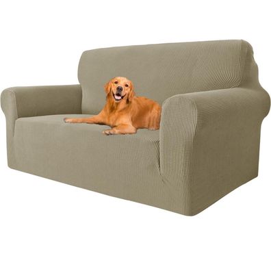 Ystellaa High Stretch Sofa Überzug 2 Sitzer (139-175cm) - Rutschfest & Waschbar