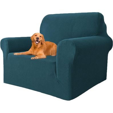 Ystellaa High Stretch Sofa Überzug 1 Sitzer, Sesselhusse rutschfest, Universal
