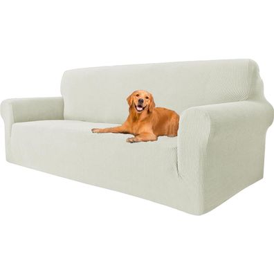 Ystellaa High Stretch Sofa Überzug 3 Sitzer (180-230cm) - Rutschfest & Waschbar