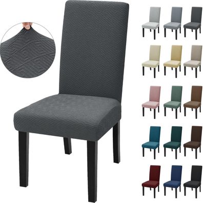 Ystyle Stuhlhussen 6er Set - Universale Stretch Stuhlbezüge für Esszimmer