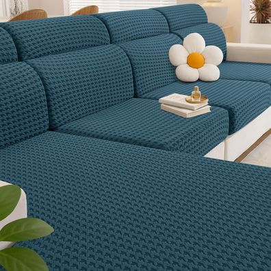 Ystellaa Dehnbarer Sofa Sitzkissenbezug, Elastischer Sofakissen Bezug