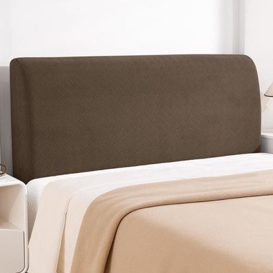 Ystellaa Bettkopfteil Bezug 120CM Braun - Weicher, Staubdichter und Kratzfester