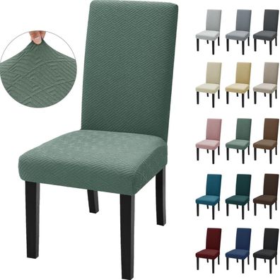 Ystyle Stuhlhussen 6er Set, universelle elastische Stuhlbezüge für Wohnzimmer