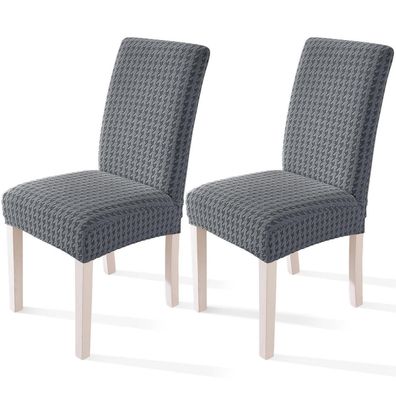 Ystellaa Stuhlhussen 2er Set, Stretch Stuhlbezug für Schwingstuhl und