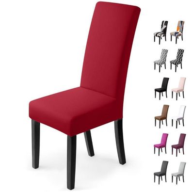 BalladHome Stuhlhussen 6 Stück, Stretch-Stuhlbezug elastisch, moderne Husse