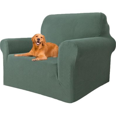Ystellaa Stretch Sofabezug 1-Sitzer, super elastisch, waschbar, kratzfest