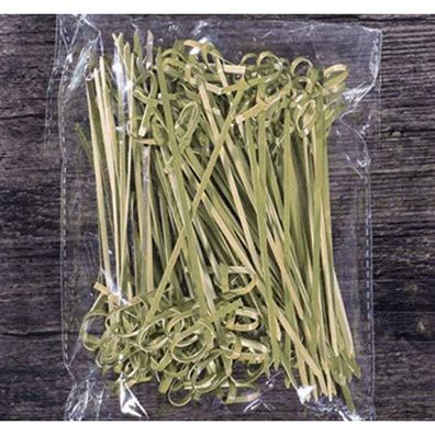 AILEXI Cocktailstäbchen aus Bambus, 100 Stück, 12 cm - Elegant und praktisch