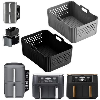 2x Silikonform für Ninja Foodi Max Dual Zone AF400EU, Airfryer Zubehör