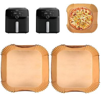 120 Stk. Airfryer Backpapier für Tefal Easy Fry Mega 7.5L Heißluftfritteuse
