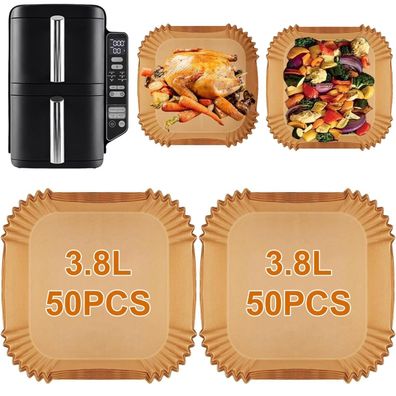 100 Stück Airfryer Backpapier für Ninja Double Stack XL SL300EU