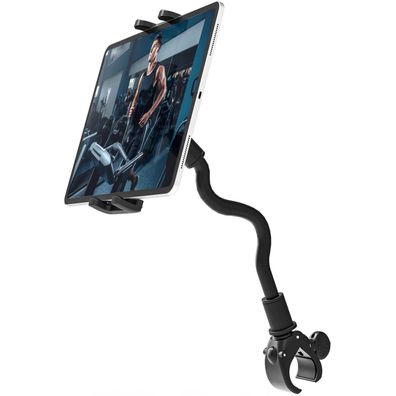 Lyfpoom Heimtrainer Tablet Halterung Schwanenhals für Laufband, Spinning Bike