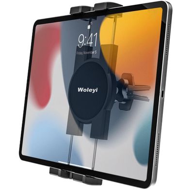 woleyi KFZ Lüftung Halterung für Tablets und Smartphones (4-11 Zoll) mit 360