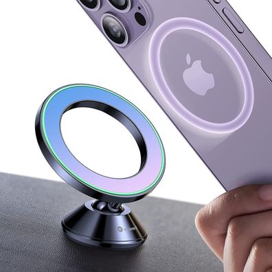 Vicseed Magnetische Handyhalterung fürs Auto mit MagSafe, Vollmetall, 360°