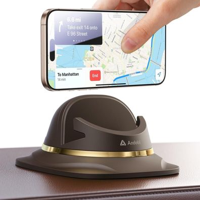 andobil Handyhalterung Auto Armaturenbrett - Einfach zu Benutzen, Starker Halt