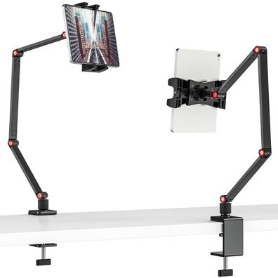 Jubor Tablet Halterung Tisch, iPad Halterung Bett 360° Drehbar, Verstellbarer