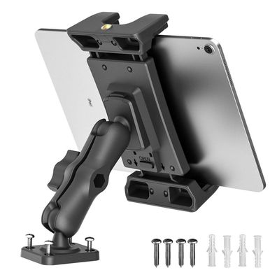 OHLPRO Tablet Halterung Auto mit Bohrerbasis, 360° drehbare Klemme, kompatibel