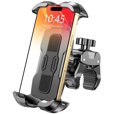 Rolgno Handyhalterung Fahrrad Motorrad Lenkerhalterung für 4,7"-6,9" Handys