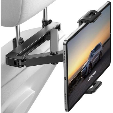 Joyroom Tablet Halterung für Auto-Kopfstütze, Klapparm, für iPad/Switch/Phone