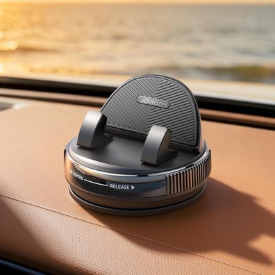 Joyroom Handyhalterung Auto Armaturenbrett mit Gel & Saugnapf, universell für