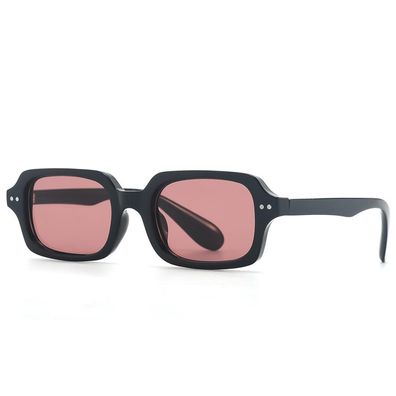LOJUDI Retro Sonnenbrille Eckig für Damen und Herren - Getönte Gläser, UV400