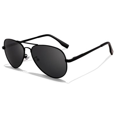 LOJUDI Kinder Pilotenbrille Sonnenbrille Polarisierte Fliegerbrille mit UV400