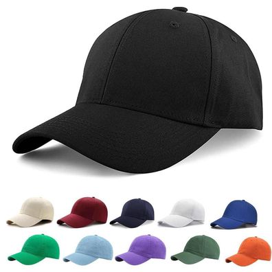 Etyepoh Baseball Cap Herren Damen Unisex Verstellbar Reine Farbe Baseboard
