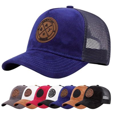 Enwokran Baseballkappe Herren, verstellbar, Netzrücken, gestickt, Sonnenschutz
