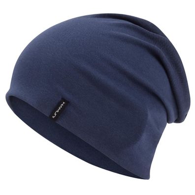 HAMUNI Slouchy Beanie Mütze Damen Herren, Doppellagige Baumwolle, Winddicht