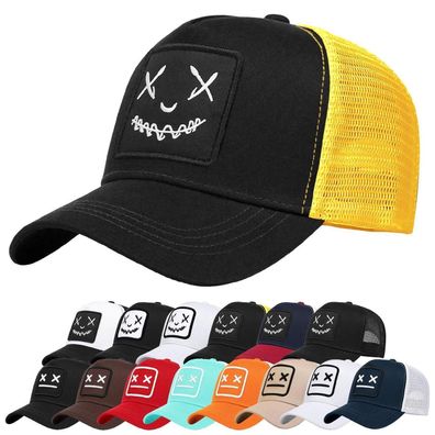Enwokran Baseballkappe Herren Unisex mit skurrilem Stickdesign, verstellbar