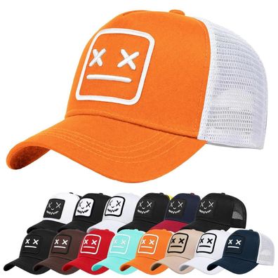 Enwokran Baseballkappe Herren Unisex Hip Hop Trucker Cap mit skurrilem