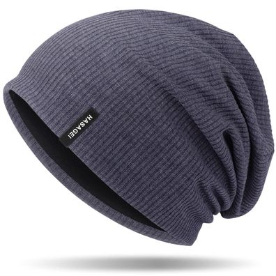 Hasagei Beanie Mütze Herren Damen - Weiche, leichte Jersey Beanie für Frühling