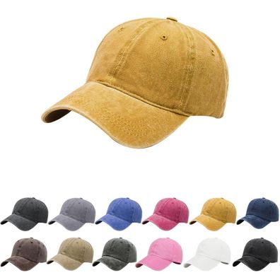 Aomig Unisex Retro Baseball Cap - Einstellbare Sonnenschutz Kappe für Outdoor