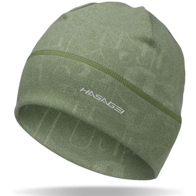 Hasagei Laufmütze Herren Damen, Unisex Winter Mütze, Elastisch, Winddicht