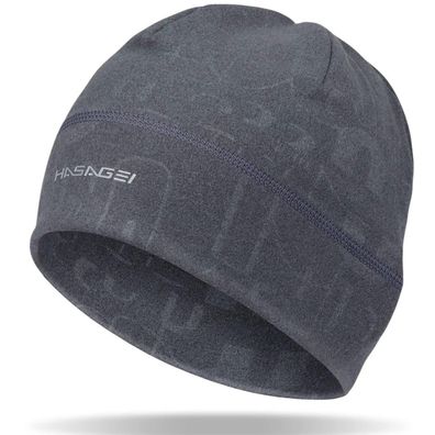 Hasagei Laufmütze Herren Damen Unisex, Winter Sportmütze, Winddicht, Thermo