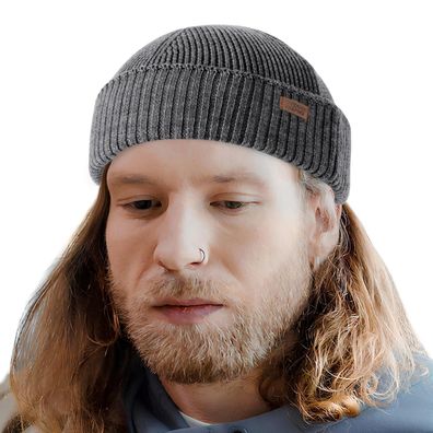 Outdoor Shaping Fisherman Merino Wollmütze - Warme, atmungsaktive Beanie aus