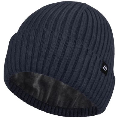 Hasagei Strickmütze Damen & Herren Beanie - Dicke Fleece Mütze, Thermal