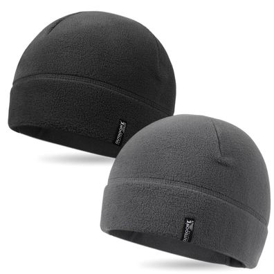 Outdoor Shaping 2er Pack Laufmütze Fleece Unisex - Warm & Atmungsaktiv für