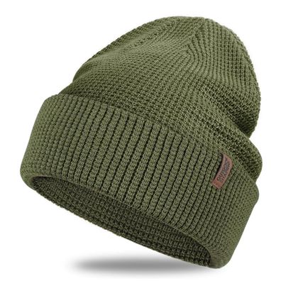 Outdoor Shaping Merino Wool Beanie - Warme Strickmütze mit Flip-Up Bündchen für