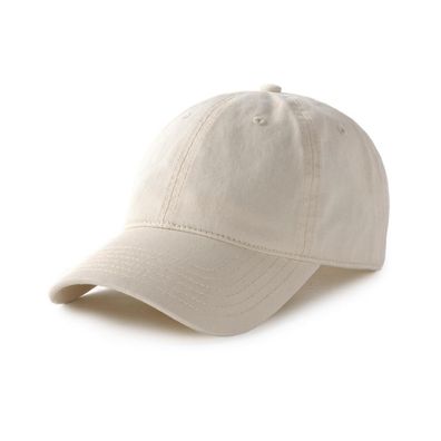 Furtalk Unisex Vintage Basecap aus Baumwolle, verstellbare Baseball Cap, Beige