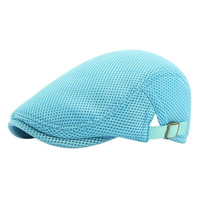 HIQIU Unisex Schirmmütze Baskenmütze Atmungsaktiv Mesh Sommer Cap Einstellbar