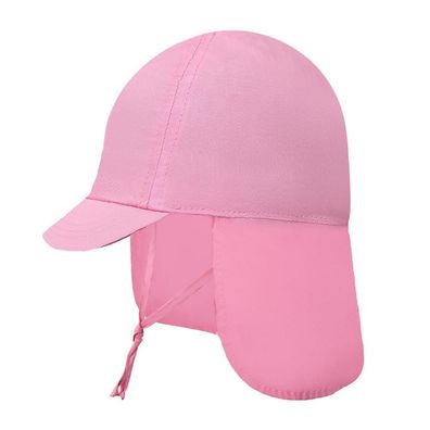 Gifts Treat Baby Kinder Sonnenhut aus Baumwolle, winddicht, mit Nackenschutz
