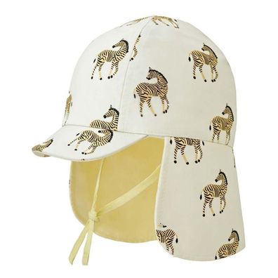 Gifts Treat Baby Sonnenhut aus Baumwolle mit Nackenschutz, winddicht