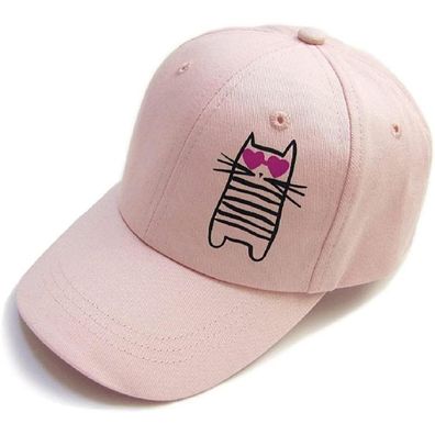 Gifts Treat Kinder Baseball Cap mit tanzender Katze, 3-6 Jahre, 100% Baumwolle