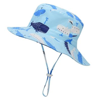 Durio Baby Sonnenhut für Kinder, atmungsaktiv, UV-Schutz 50 + , verstellbar, für
