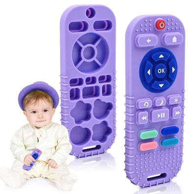 AiTuiTui Zahnen Beißringe Spielzeug für Babys 3-12 Monate, Fernbedienung Baby