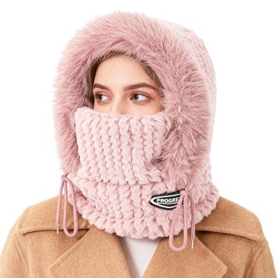 AYPOW Sturmhaube Damen Herren: Thermo Fleece Balaclava Skimaske, winddicht