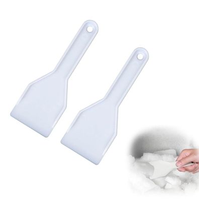 2er Set Eiskratzer für Kühlschrank & Gefrierschrank, robustes