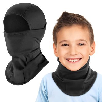 Hegcoiie Kinder Sturmhaube Winter Winddicht Thermo Balaclava Gesichtsmaske