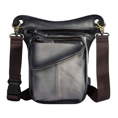 Hebetag Leder Drop Leg Bag für Herren Damen, Mehrzweck Motorrad Fahrrad Outdoor