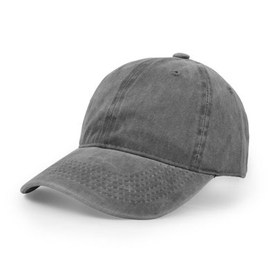 UltraKey Baseballmütze aus waschbarer Baumwolle, verstellbar, Unisex, Grau